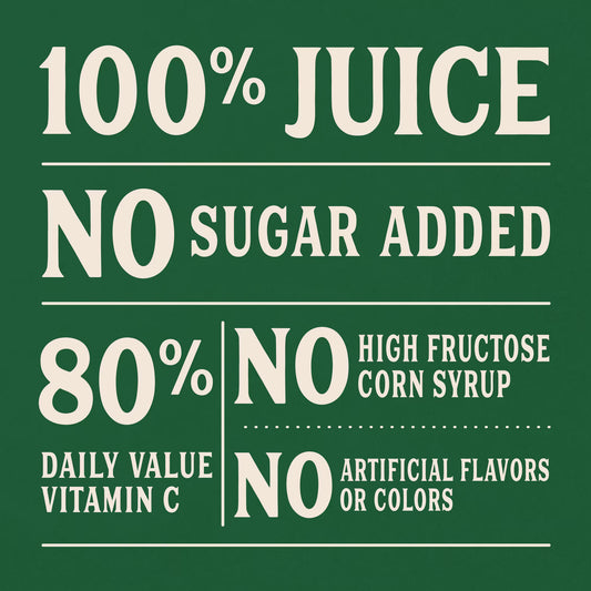 Tree Top 100% Apple Juice, No Sugar Added, No High Fructose Corn Syrup, 64 fl Oz