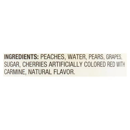 Great Value Light Syrup Extra Cherry Fruit Mix, 15 oz
