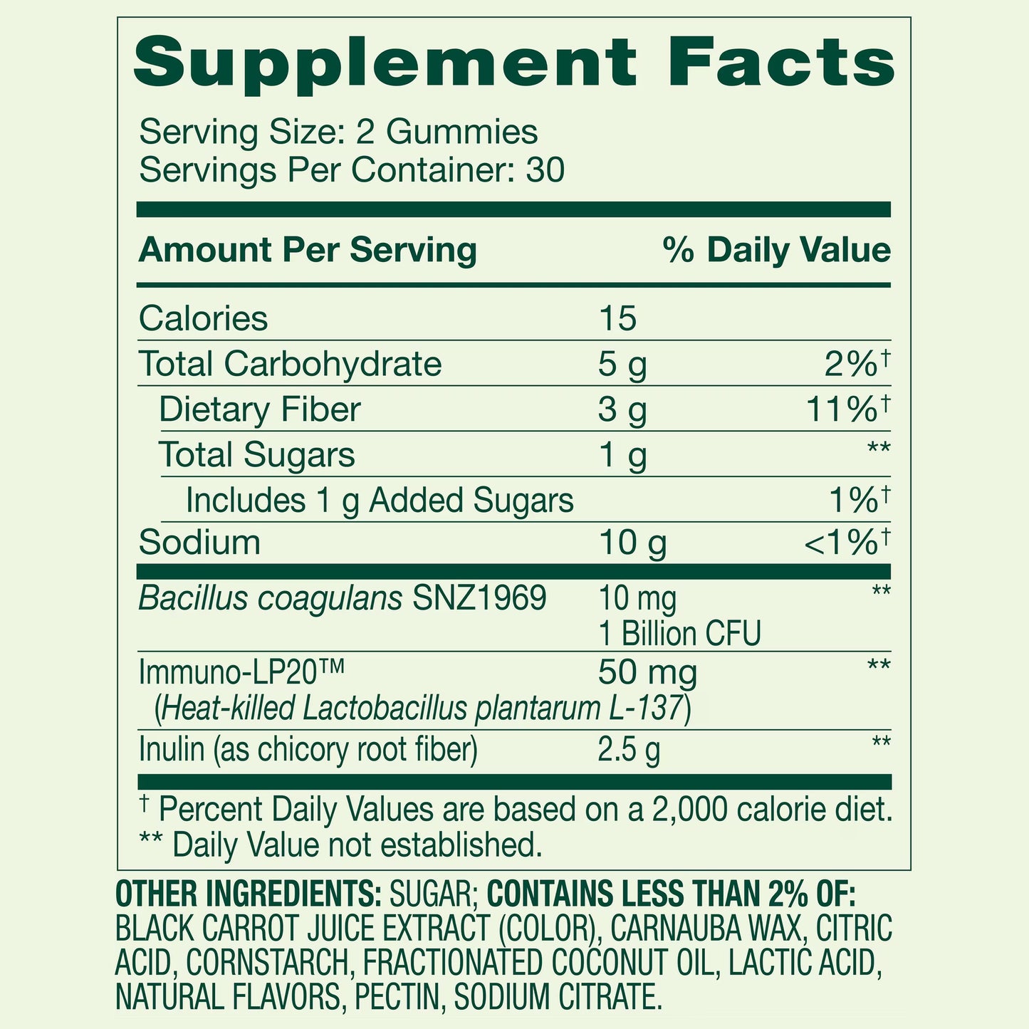 Spring Valley Synbiotic Vegetarian Gummies for Digestive Health, Raspberry Flavor, 60 Count