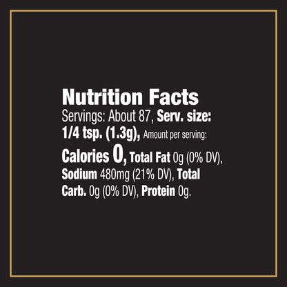 McCormick Balsamic & Herb Finishing Salt, 4.0 oz Bottle