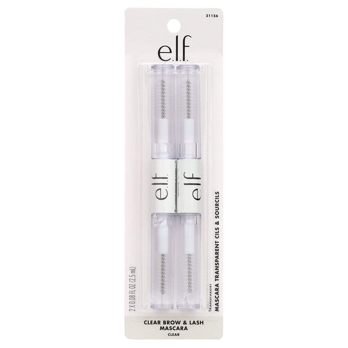 e.l.f. Cosmetics Clear Brow & Lash Mascara Set of 2
