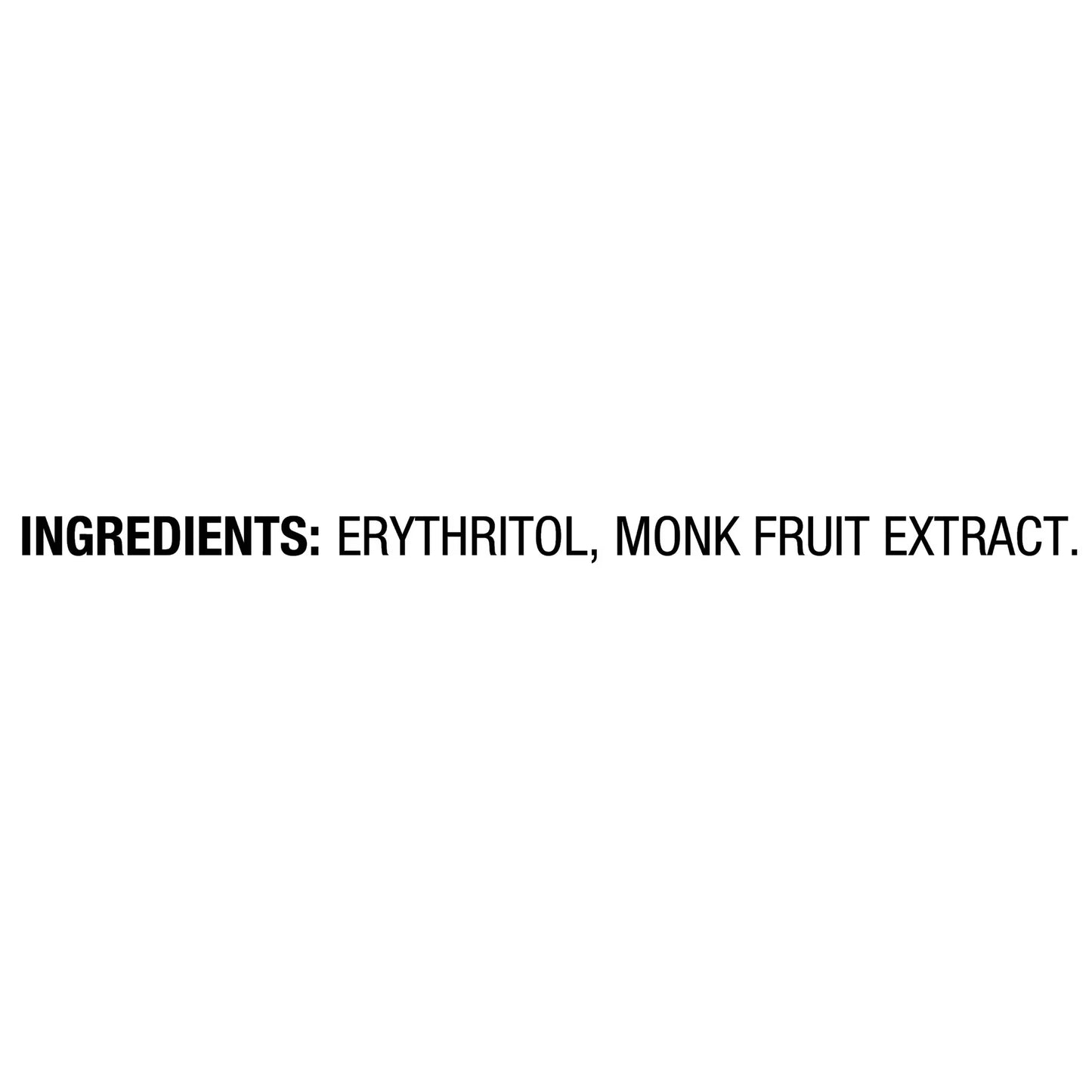 Great Value Monk Fruit & Erythritol Zero Calorie Sweetener, 16 oz