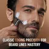 King C. Gillette Men's Double Edge Safety Razor with 5 Double Edge Refill Blades, Chrome