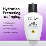 Olay Age Defying Anti-Wrinkle Day Face Lotion, Anti-Aging Moisturizer with Sunscreen SPF 15, 3.4 fl oz