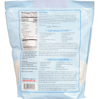 Bob's Red Mill Gluten Free 1-to-1 Baking Flour, 44 oz Bag