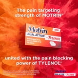 Motrin Dual Action with Tylenol, Ibuprofen & Acetaminophen, 20 Count