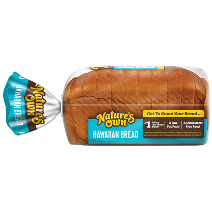 Nature's Own Hawaiian, Non-GMO Small Loaf Bread, Sandwich Bread, 12 oz Loaf