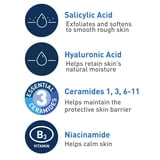 CeraVe Skin Care Renewing SA Cleanser Salicylic Acid Foaming Gel Face Wash 16 fl oz