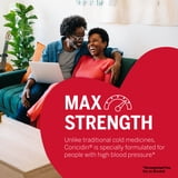 Coricidin HBP Multi-Symptom Cold & Flu Relief Tablets, for High Blood Pressure, 20 Count