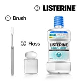 Listerine Extra Mild Alcohol-Free Mouthwash, Cool Mint, 1L