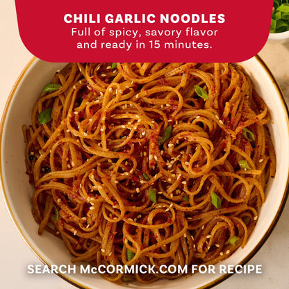 McCormick Chili Garlic Seasoning, 5.22 oz Bottle