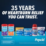 Pepcid Complete Acid Reducer + Antacid Chews, Berry Flavored, 50 Count