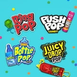 Ring Pop, Push Pop, Baby Bottle Pop, Juicy Drop Pop, Lollipop Variety Pack, 12.4 oz, 18 Pieces