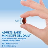 Bausch + Lomb Ocuvite Adult 50+ Eye Supplement Mini Softgels 150 ct.