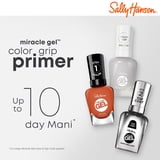 Sally Hansen Miracle Gel Color Grip Primer, Chip Resistant, Long-Lasting Base Polish, 0.5 fl oz