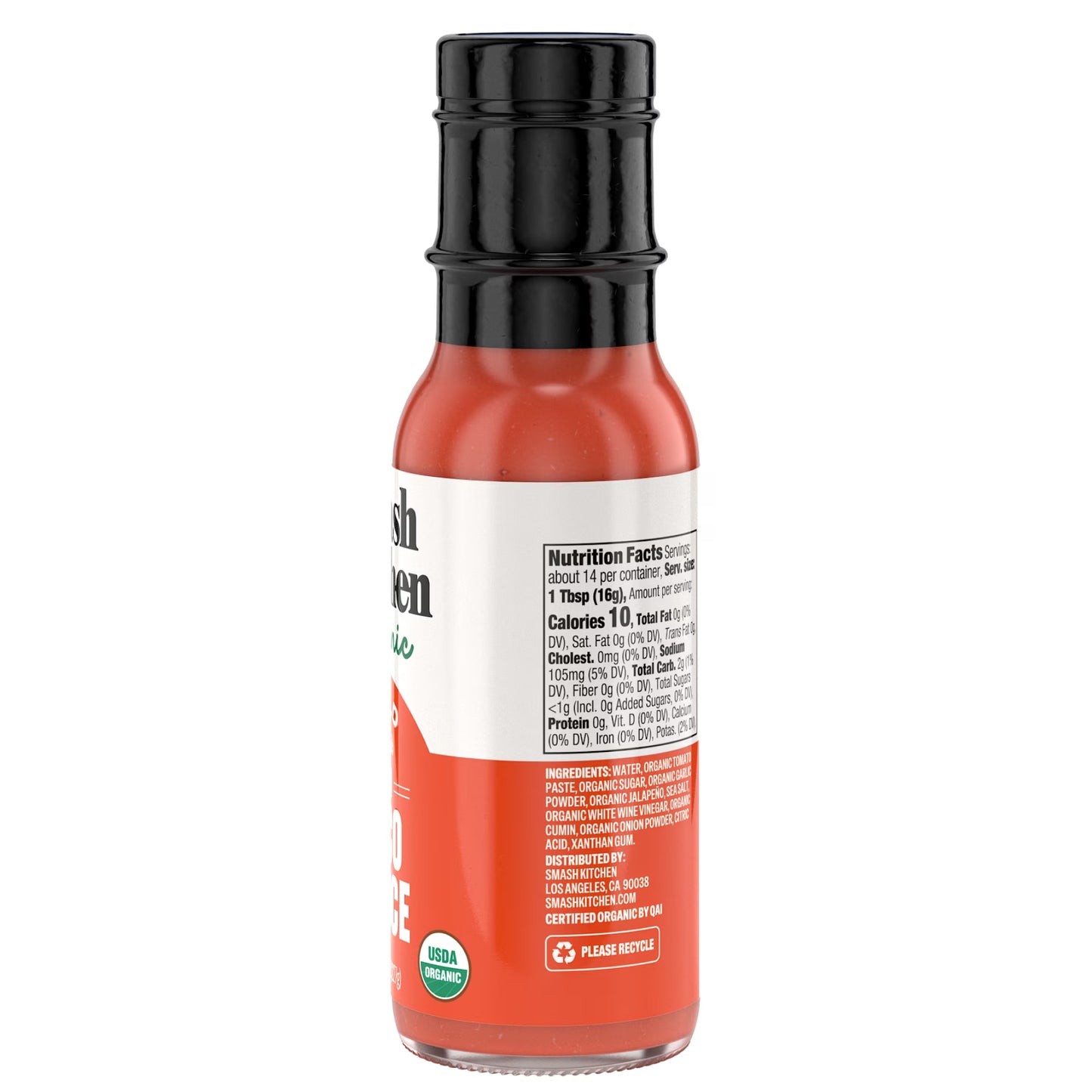Smash Kitchen Organic Mild Red Taco Sauce, 8 oz