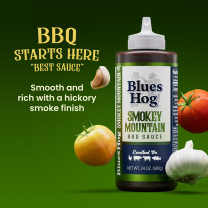Blues Hog Smokey Mountain BBQ Sauce, Gluten-Free, 24 oz