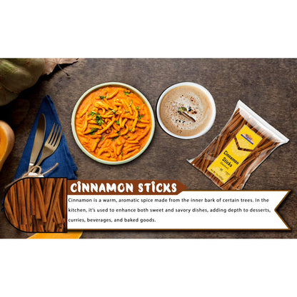 Rani Cinnamon Sticks 7oz (200g) - 36-44 Sticks - Strong Aroma, Perfect for Baking, Cooking & Beverages | 3+ Inches Length - Cassia Saigon Cinnamon from Vietnam | Kosher