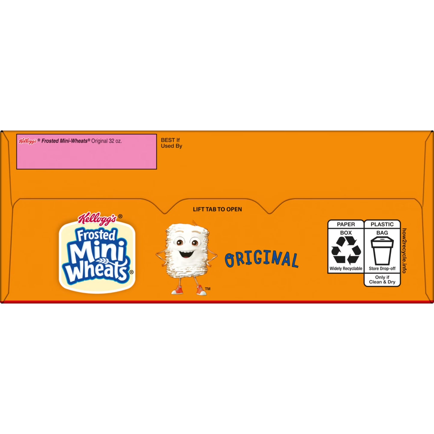 Kellogg's Frosted Mini-Wheats Original Breakfast Cereal, High Fiber, Mega Size, 32 oz