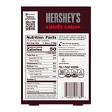 Hershey's Chocolate Mint Flavored Christmas Candy Canes, Box 5.28 oz, 12 Pieces