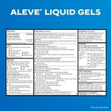 Aleve Liquid Gels Naproxen Sodium Pain Reliever, 80 Count