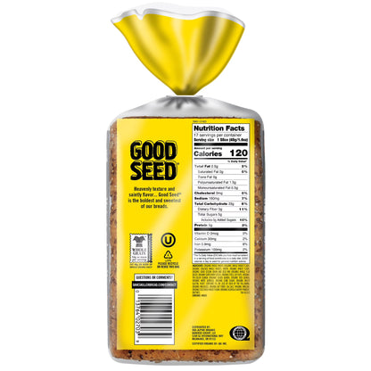 Dave's Killer Bread Good Seed, Whole Grain Organic Bread, 27 oz Loaf