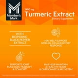 Member's Mark Turmeric Extract Dietary Supplement Capsules, 180 ct.