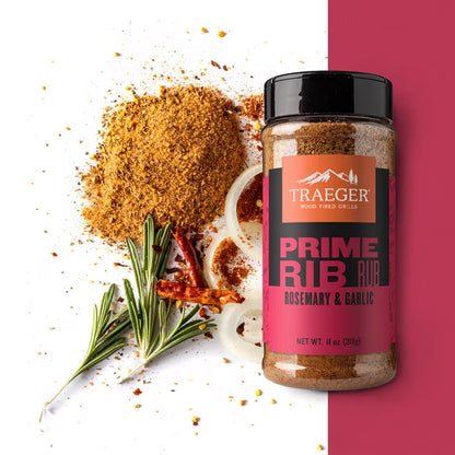 Traeger Pellet Grills Prime Rib Rub, Mixed Spices & Seasonings, 12.5 oz
