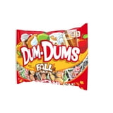 Dum Dums Fall Mix Halloween Assorted Candy, Lollipops & Suckers, Hard Party Candy, 10.2oz Bag