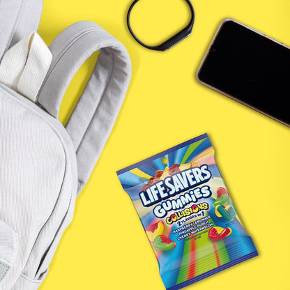 Life Savers Gummies Collisions Gummy Candy Fruit Mix - 4.6 oz Bag
