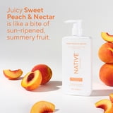 Native Moisturizing Shampoo Sweet Peach and Nectar 16.5 fl oz