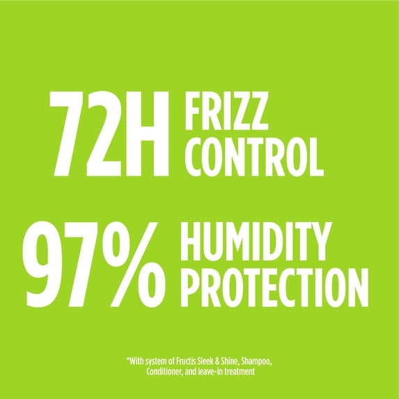 Garnier Fructis Sleek & Shine Shampoo and Conditioner for Frizzy Dry Hair, 1 kit