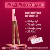 NYX Professional Makeup Lip Lingerie Lip Liner Stain, Waterproof Lip Color, Up To No Good, 0.03 fl oz