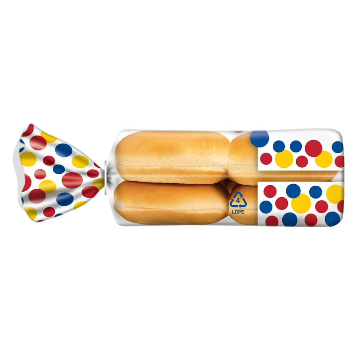 Wonder Bread Classic Extra Soft White Bread Hamburger Buns, 15 oz, 8 Ct, Shelf-Stable