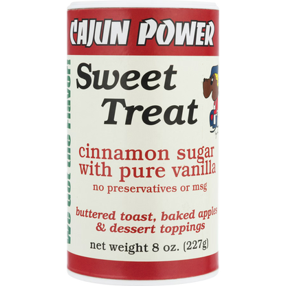 Cajun Power Sweet Treat Cinnamon Sugar With Pure Vanilla, 8.0 OZ