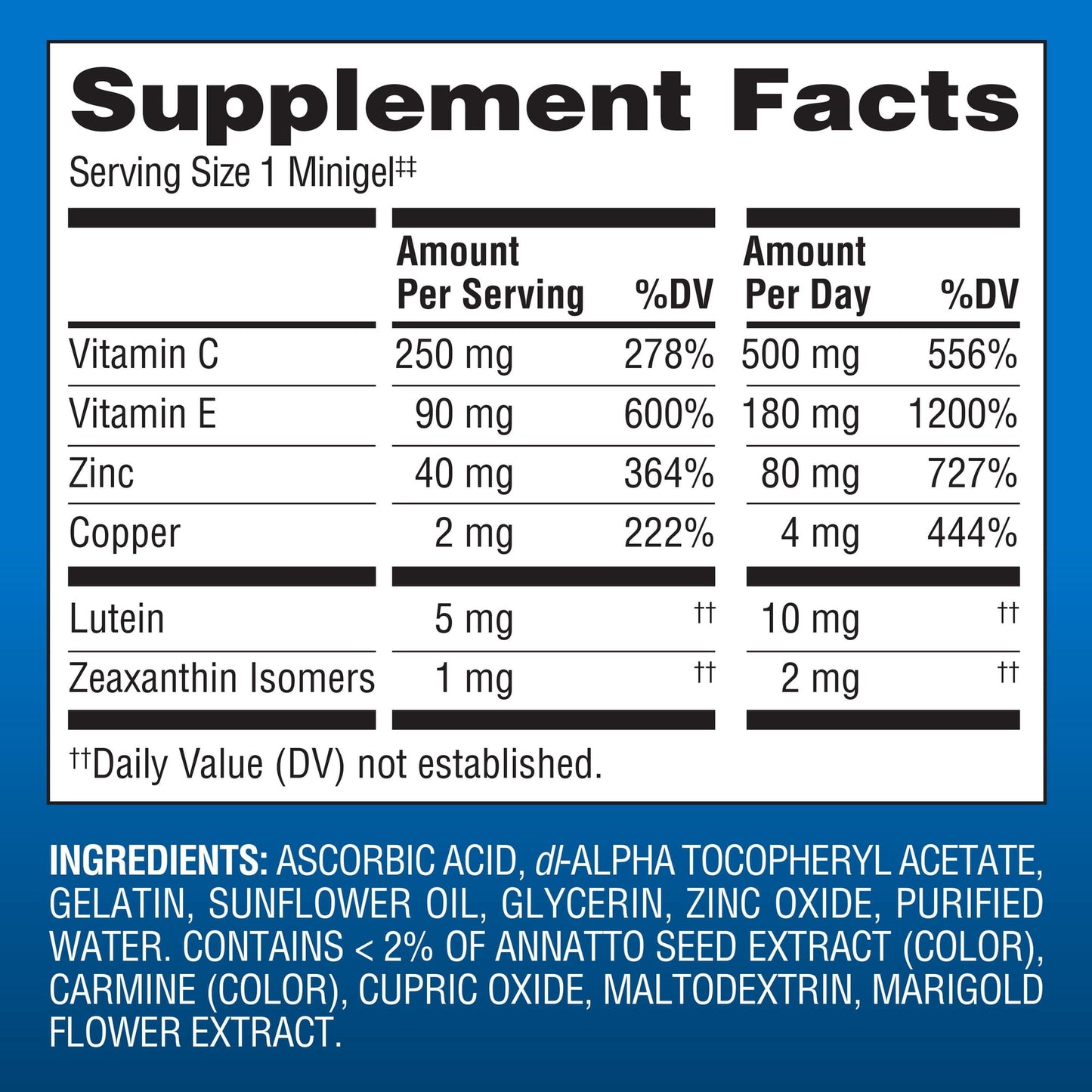 Member's Mark Advanced Eye Health Complex Softgels, 210 ct.