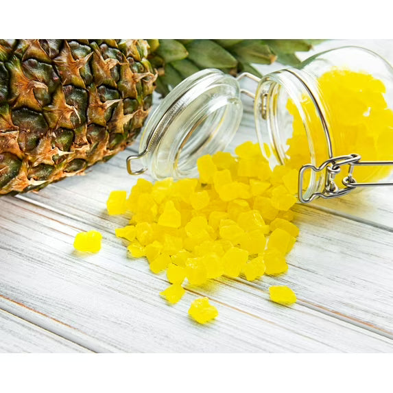 Diced Dried Pineapple, 5 Pounds — Kosher, Vegan — by Food to Live