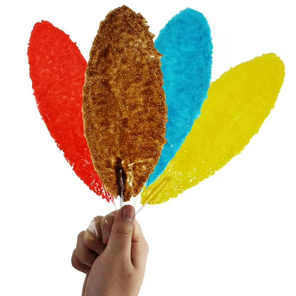 Dulces Pigui Slaps Tropical Flavor Paletas Mexican Candy (10 Lollipops)