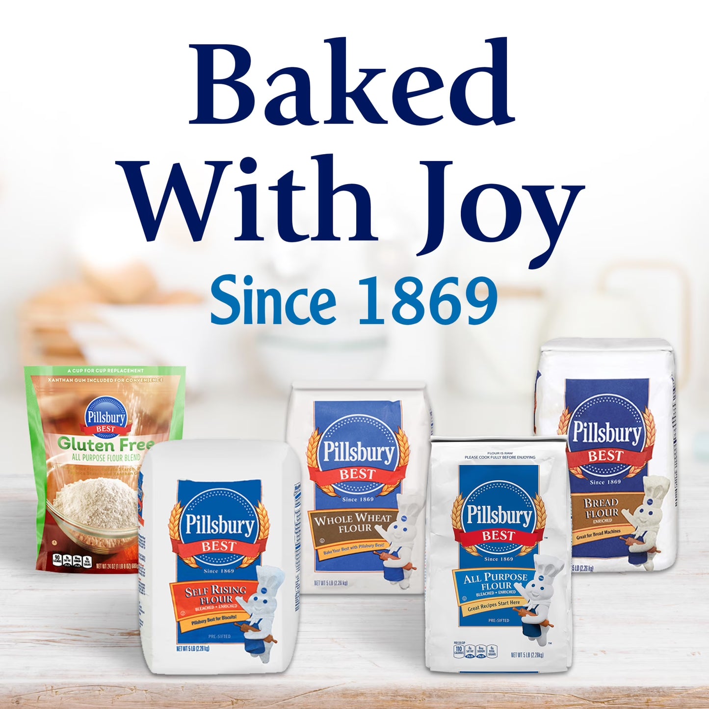 (6 pack) Pillsbury Softasilk Cake Flour, 26 oz Box