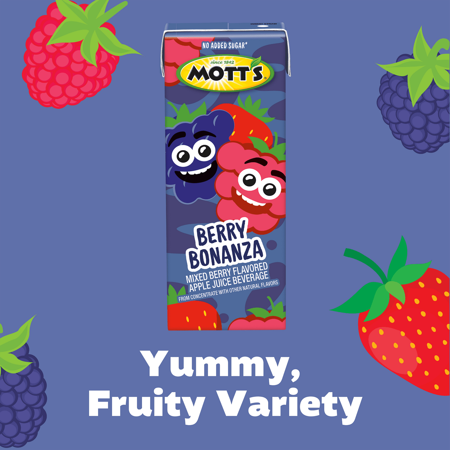 Mott’s Lunchbox Favorites Juice Drink Variety Pack, 6.75 fl oz, 32 Count Boxes