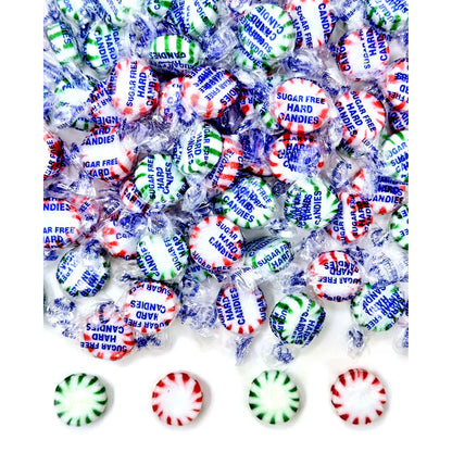 SweetGourmet Sugar-Free Christmas Starlights, Spearmint Peppermint Arcor Hard Candy, 1 Pound