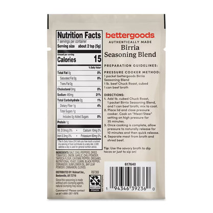bettergoods Birria Seasoning Blend, 1.3 oz
