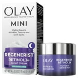 Olay Skin Care Regenerist Retinol 24 + Peptide Facial Moisturizer, Fragrance-Free, Trial Size 0.5 oz