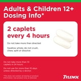 Tylenol Sinus Severe Daytime Caplets, Non-Drowsy, Pain Reliever, Decongestants for Adults, 24 Count
