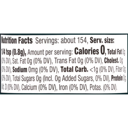 McCormick Seasoning, Salt Free Garlic and Herb, 4.37 oz Bottle