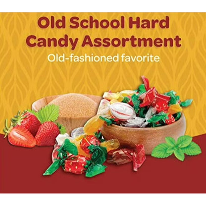 The Nile Sweets Classic Old School Hard Candy Assortment - 2 Pounds, Old-fashioned Treats, Bulk Pack 2 Pounds