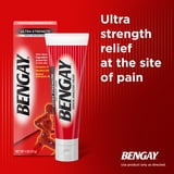 Ultra Strength Bengay Non-Greasy Topical Pain Relief Cream, 4 oz