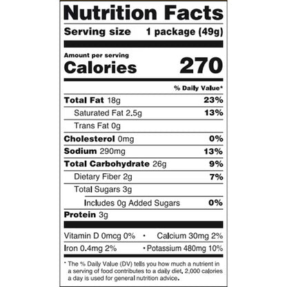 Great Value Cheddar & Sour Cream Ripple Potato Chips, 1.75 oz