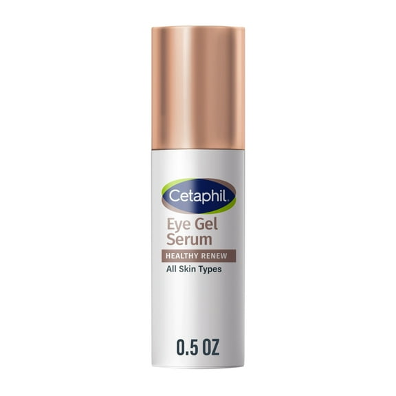 Cetaphil Healthy Renew Eye Gel Serum for Sensitive Skin with Purified Peptides, 0.5 oz