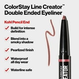 Revlon ColorStay Line Creator Waterproof Eyeliner Pencil, 151 Blackout, 0.004 oz